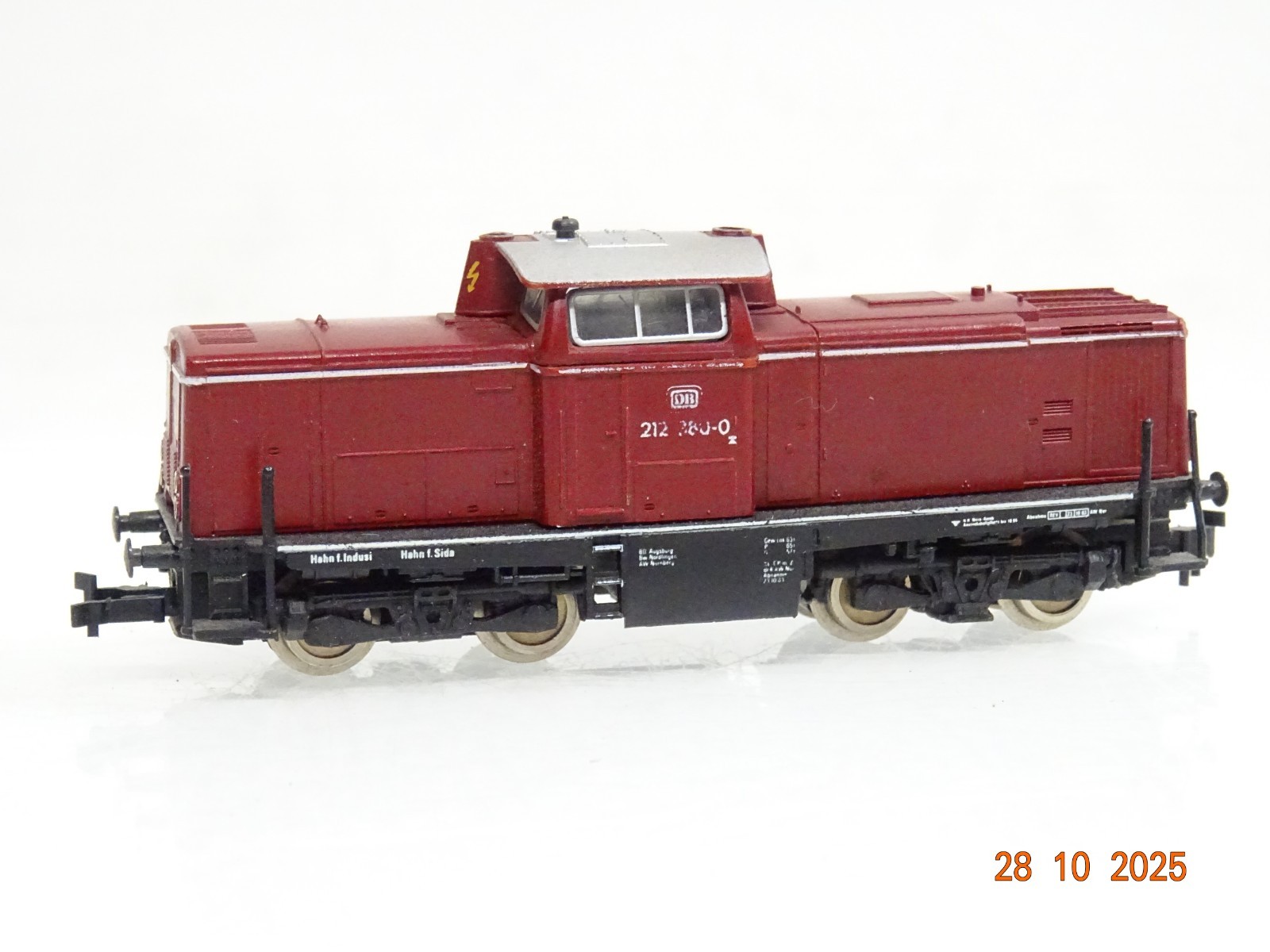 Fleischmann N 7230 Diesellok BR 212 380-0 der DB Dummy JL3948 o. – Bild 3