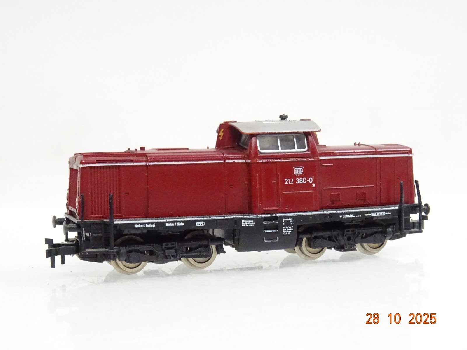 Fleischmann N 7230 Diesellok BR 212 380-0 der DB Dummy JL3948 o.