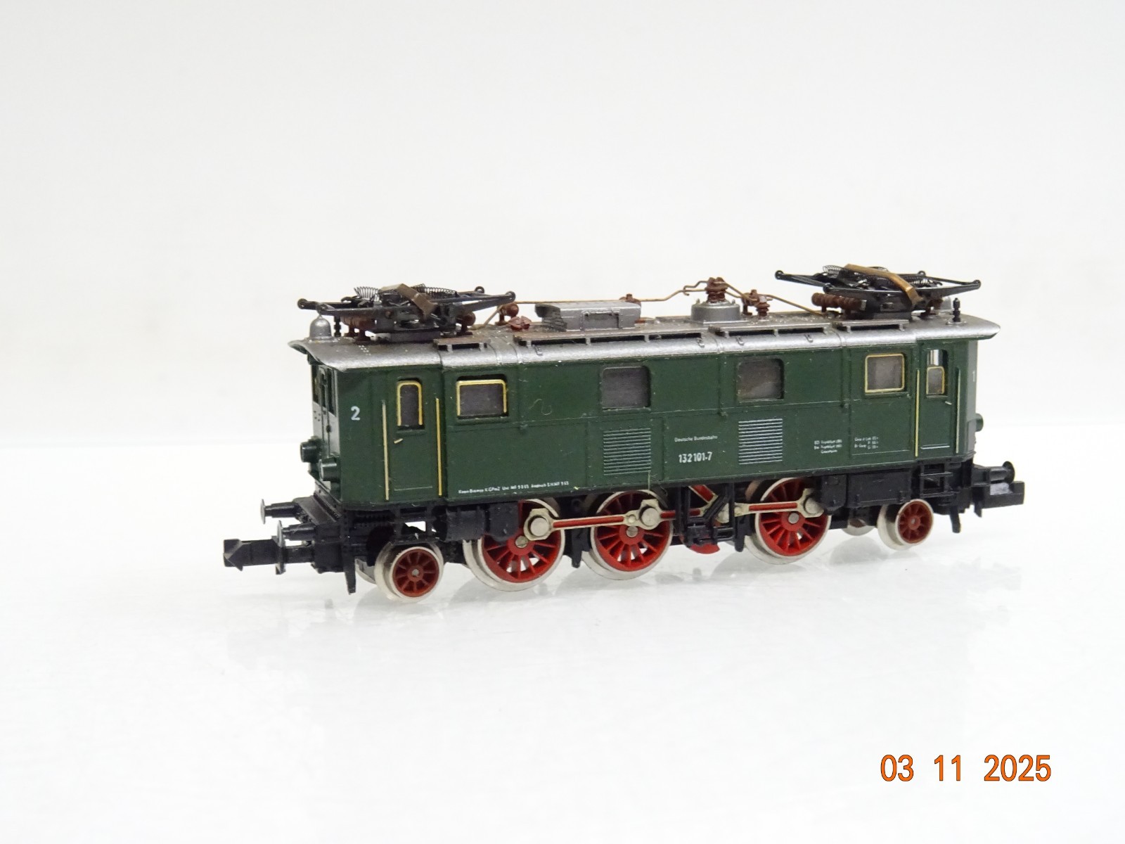 Fleischmann N 7369 E-Lok BR 132 101-7 der DB in OVP JL4083 – Bild 3