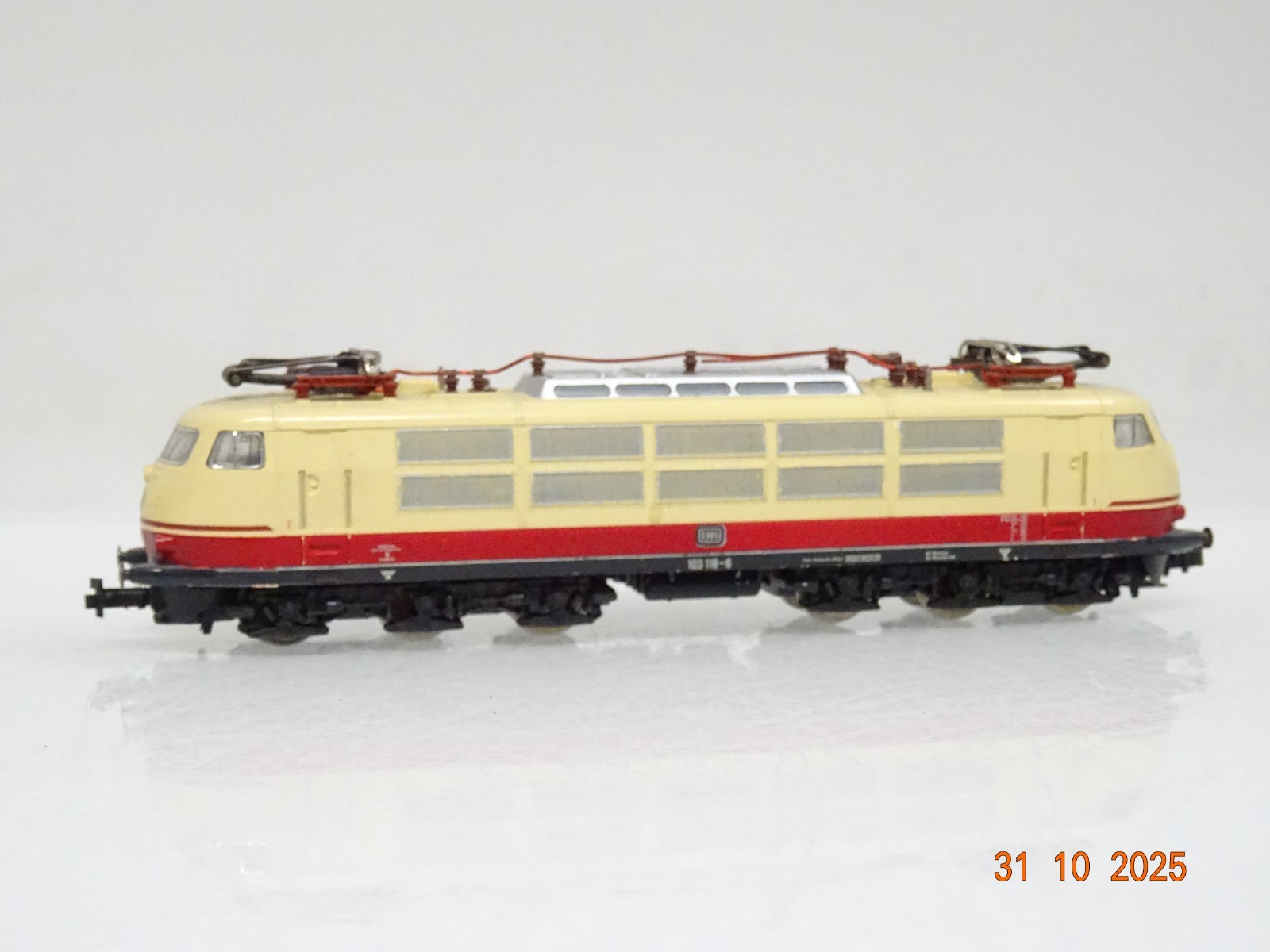 Fleischmann N 7375 E-Lok BR 103 118-6 der DB JL3978 o. – Bild 3