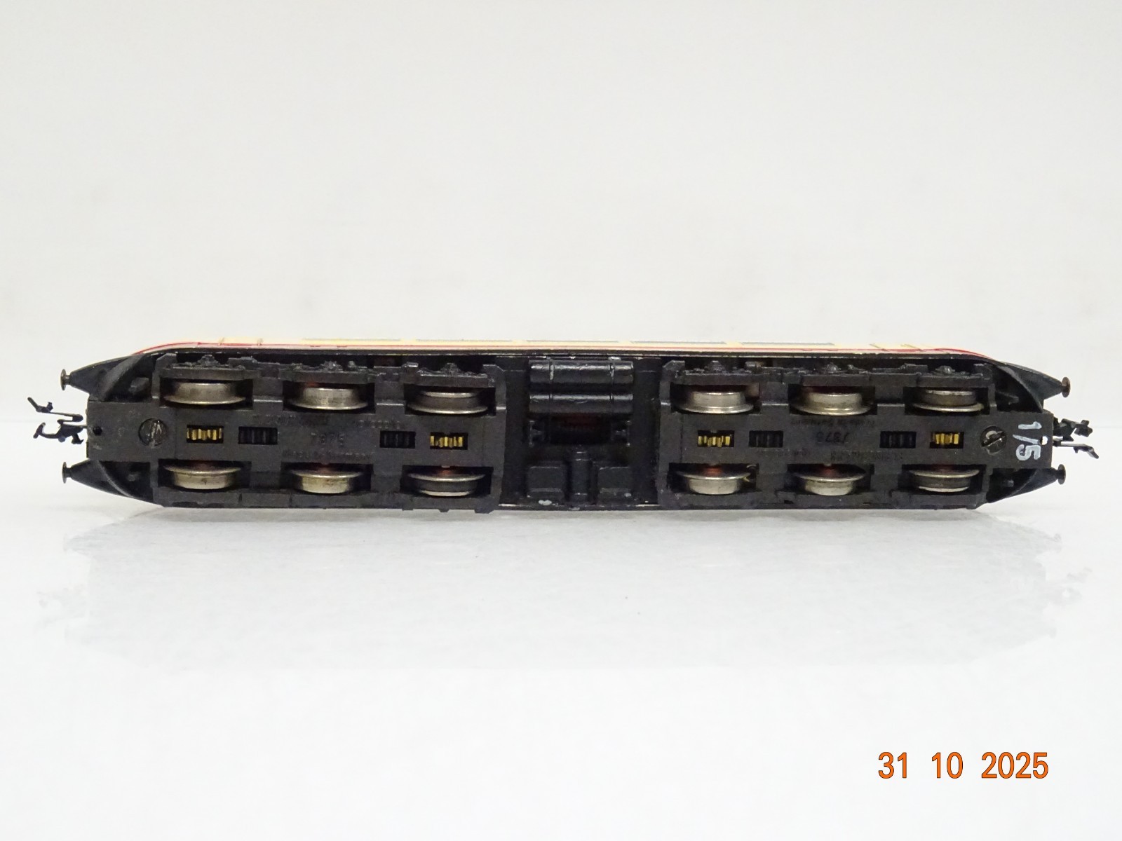 Fleischmann N 7375 E-Lok BR 103 118-6 der DB JL3978 o. – Bild 4