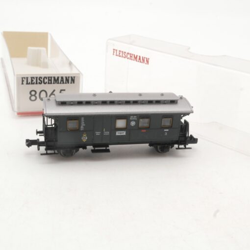 Fleischmann N 8065 Personenwagen 3. Klasse Ansbach der DRG in OVP RR2996 – Bild 3
