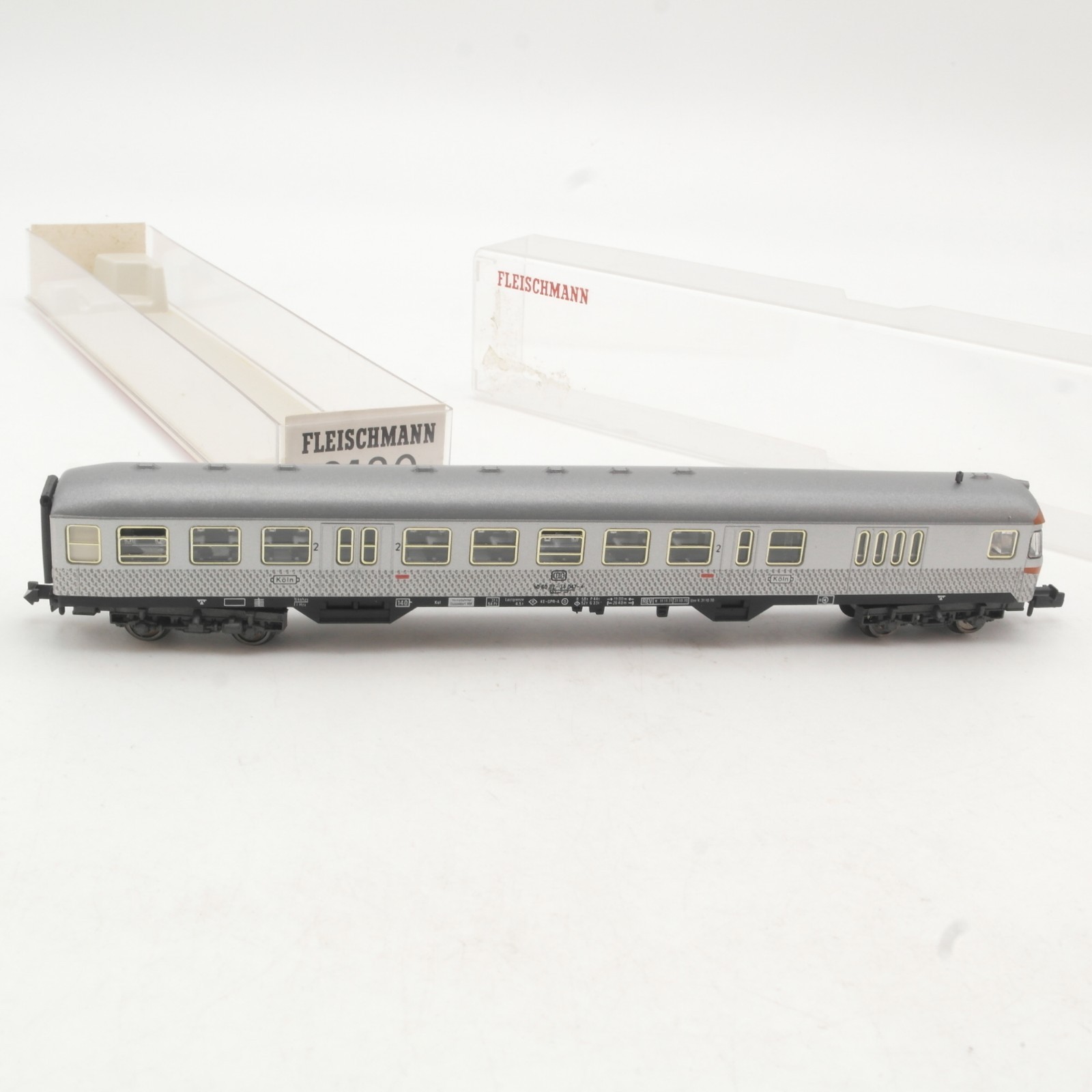 Fleischmann N 8120 Nahverkehrssteuerwagen 2. Klasse der DB in OVP RR4893 – Bild 3