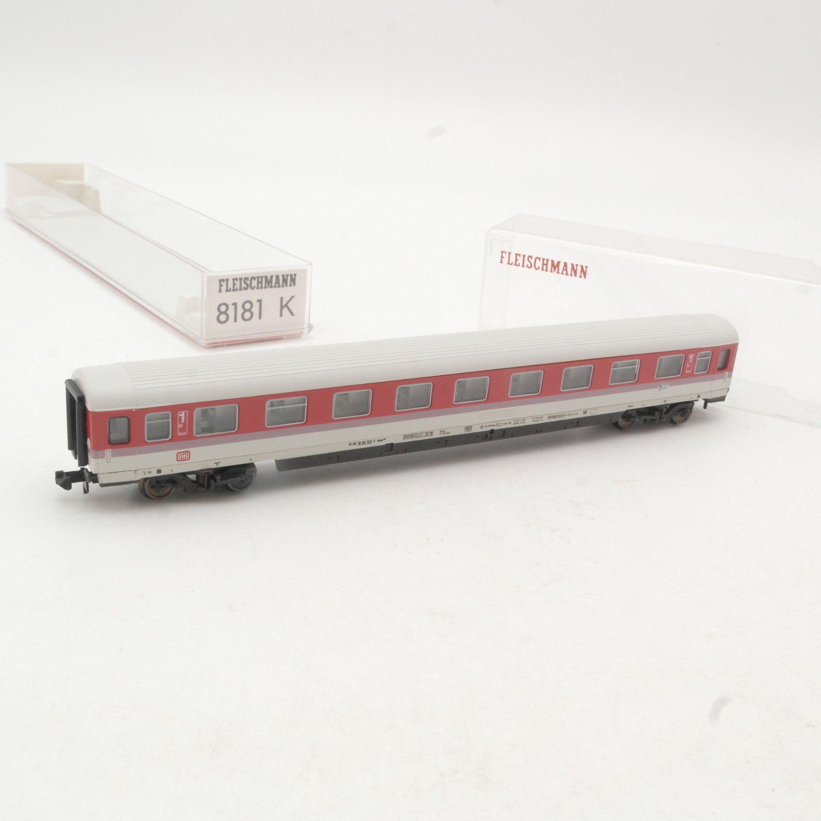 Fleischmann N 8181 K Abteilwagen 1. Klasse der DB in OVP RR4897 – Bild 3
