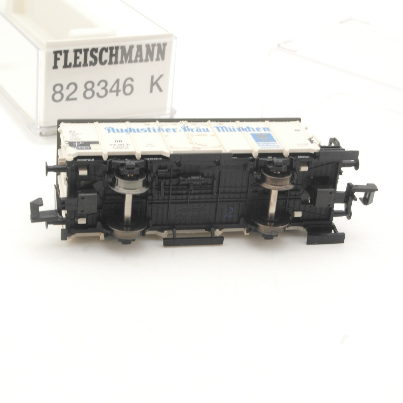 Fleischmann N 82 8346 K Bierwagen Augustiner-Bräu München der DB in OVP RR5368 – Bild 4