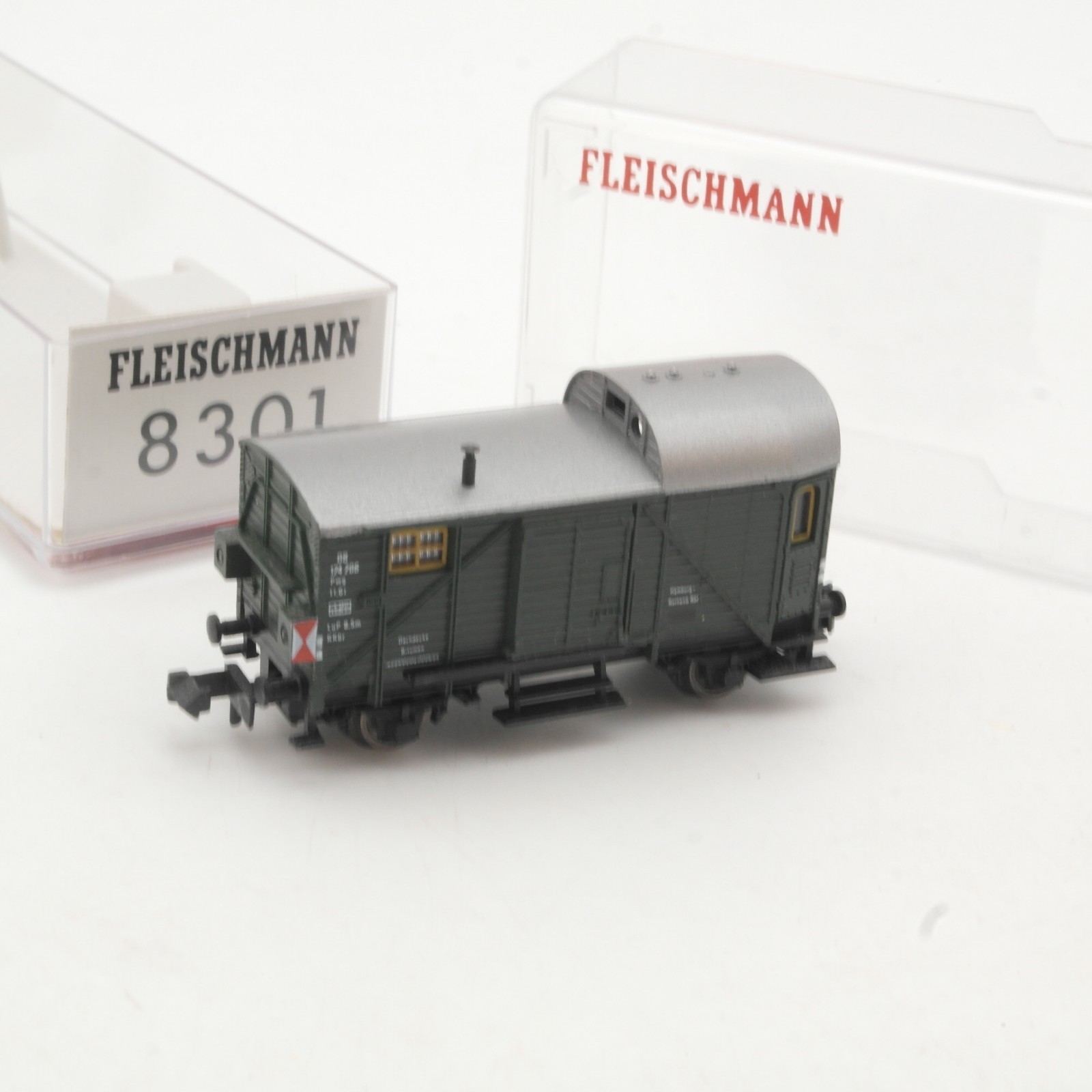 Fleischmann N 8301 Güterzug Begleitwagen der DB in OVP RR5359 – Bild 3