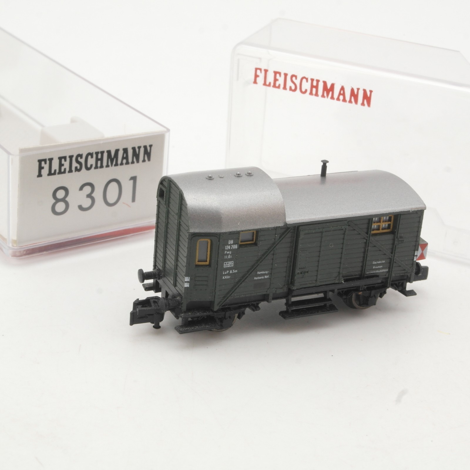Fleischmann N 8301 Güterzug Begleitwagen der DB in OVP RR5359