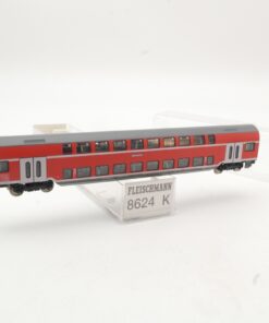 Fleischmann N 8624 K Doppelstockwagen 2. Klasse in OVP QR7924