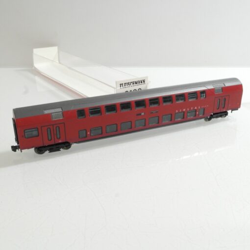 Fleischmann N Doppelstockwagen SILTAL Bahn S4 in EVP RG7342 – Bild 3