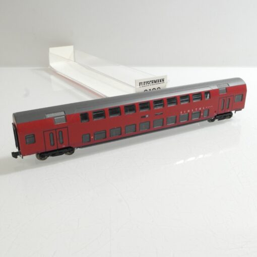 Fleischmann N Doppelstockwagen SILTAL Bahn S4 in EVP RG7342