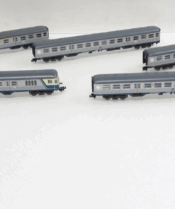 Fleischmann N Nahverkehrswagen 5 St. Silberling der DB JL3965 o.