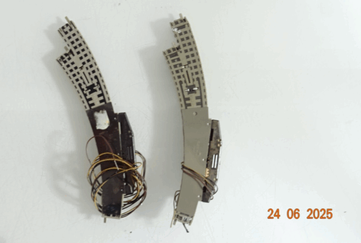Fleischmann piccolo N 9142 Bogenweiche rechts 2St. mit Antrieb s. Foto CK9010 o. – Bild 3