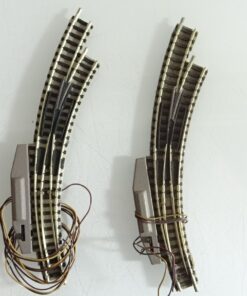 Fleischmann piccolo N 9142 Bogenweiche rechts 2St. mit Antrieb s. Foto CK9010 o.