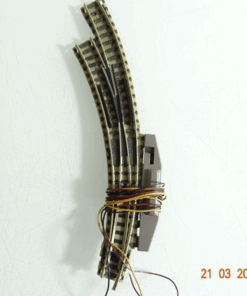 Fleischmann piccolo N 9142 L Bogenweiche links m. Antrieb siehe Foto CK6907 o.