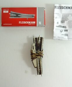 Fleischmann piccolo N 9171 Weiche rechts mit Antrieb siehe Foto in OVP CK8374