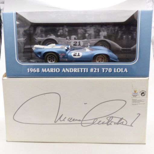 GMP 1:18 12006M 1968 Mario Andretti #21 T70 LOLA metallic in OVP EX4201 – Bild 6
