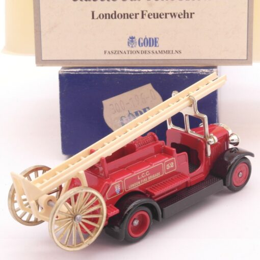 Göde Classic Car Collection - Dennis Fire Engine Londoner Feuerwehr i.OVP EZ8728 – Bild 3