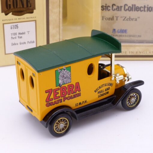 Göde Days Gone 6105 1920 Model T Ford Van Zebra Grate Polish in OVP EX3574 – Bild 3
