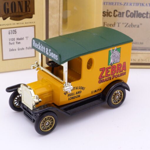 Göde Days Gone 6105 1920 Model T Ford Van Zebra Grate Polish in OVP EX3574