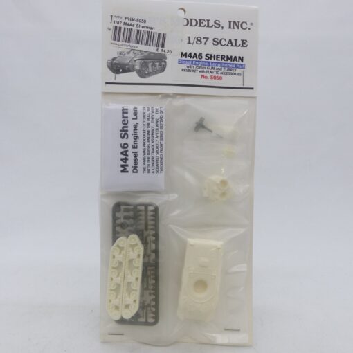 Heiser´s Models H0 1:87 No. 5050 Panzer M4A6 Sherman in OVP EX7590
