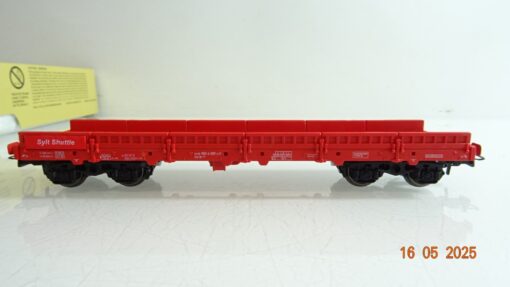 Heris H0 11630-2 Fahrzeugtransportwagen der DB in OVP PR7720 – Bild 3