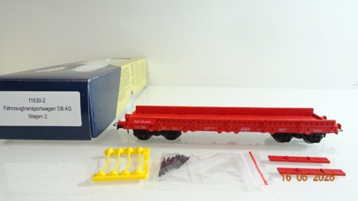 Heris H0 11630-2 Fahrzeugtransportwagen der DB in OVP PR7720