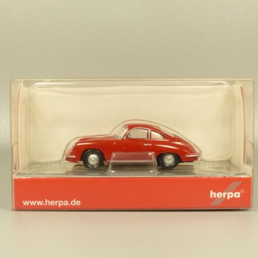 Herpa 1:87 024709-002 Porsche 356 rot in OVP EX7329 – Bild 4
