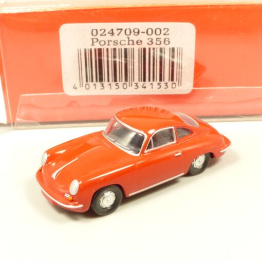 Herpa 1:87 024709-002 Porsche 356 rot in OVP EX7329