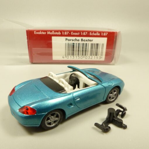 Herpa 1:87 032193 Porsche Boxter metallic in OVP EX7510 – Bild 3