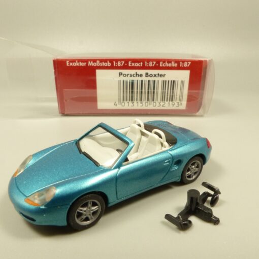 Herpa 1:87 032193 Porsche Boxter metallic in OVP EX7510