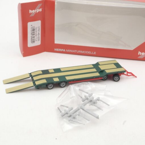 Herpa 1:87 076142-005  Goldhofer TU 4 Anhänger in OVP RR3648 – Bild 3