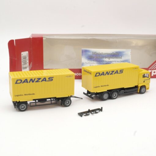 Herpa 1:87 147354 MAN TG A L Hängerzug Danzas in OVP QR7544 – Bild 3