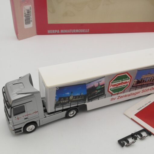 Herpa 1:87 149020 MB Actros sattelzug Hagebau, siehe Foto in OVP QR6210 – Bild 5