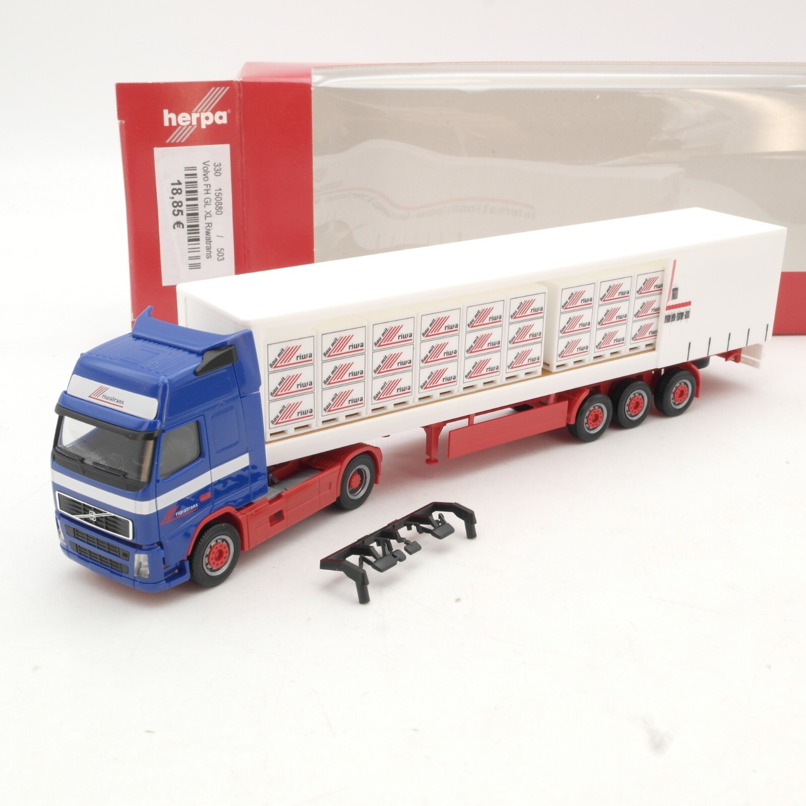 Herpa 1:87 150880 Volvo FH GL XL Sattelzug Riwatrans in OVP QR668