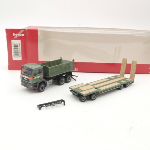 Herpa 1:87 151207 MAN TGA M Hängerzug Max Wild in OVP RR3639