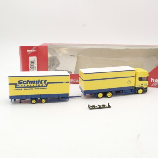 Herpa 1:87 151863 Scania TL 04 Hängerzug Schmitt Peterslahr in OVP QR7624 – Bild 3
