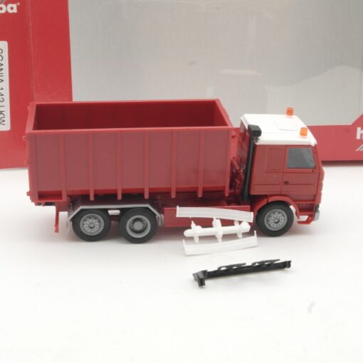 Herpa 1:87 156127 Scania 142 M Abrollcontainer-LKW in OVP QR7473 – Bild 3