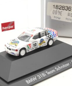 Herpa 1:87 182836 BMW 318i Team Schnitzer Steve Soper #10 in OVP RA7776
