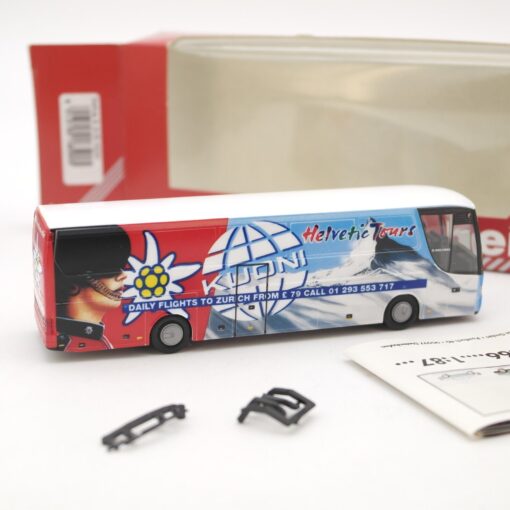 Herpa 1:87 185905 Kässbohrer-Setra S 315 HDH Bus Helvetic Tours in OVP QR8686 – Bild 3
