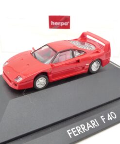 Herpa 1:87 25010 Ferrari F40 rot in PC Box EX8221