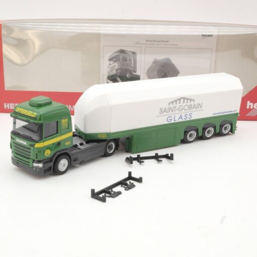 Herpa 1:87 303279 Scania RO9 Sattelzug Offergeld/Saint Gobain in OVP QR8025