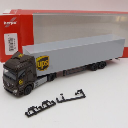 Herpa 1:87 311359 MB Actros Sattelzug UPS in OVP EX4792