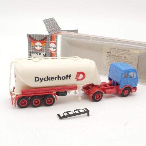 Herpa 1:87 811115 MB Silo-Sattelzug Dyckerhoff in OVP in OVP RR148 – Bild 3