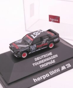 Herpa 1:87 BMW M3 DTM #35 in PC Box RT3658