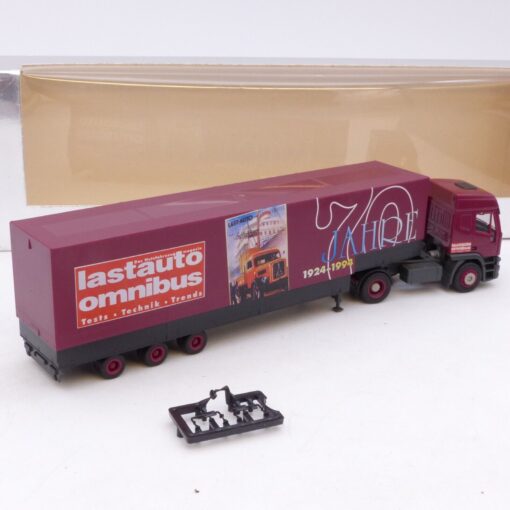 Herpa 1:87 Iveco EuroTech Sattelzug Lastauto / Omnibus, in EVP EB7536 – Bild 3