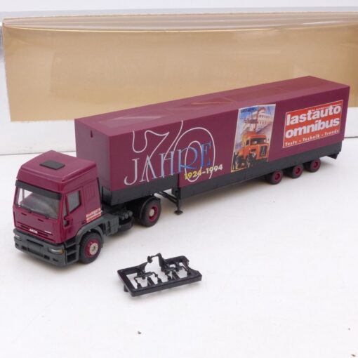 Herpa 1:87 Iveco EuroTech Sattelzug Lastauto / Omnibus, in EVP EB7536