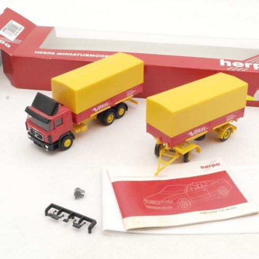 Herpa 1:87 MAN Hängerzug Vogel Spedition in EVP RA6719
