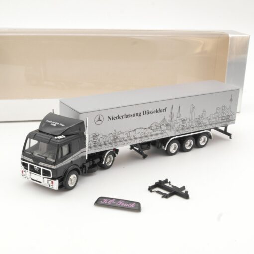 Herpa 1:87 MB 1748 Sattelzug Niederlassung Düsseldorf in OVP QR5877