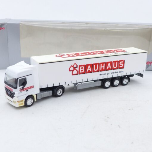 Herpa 1:87 MB Actros Sattelzug Bauhaus in OVP EX6886
