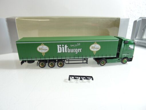 Herpa 1:87 MB Actros Sattelzug Bitburger Pils in OVP RR323 – Bild 3